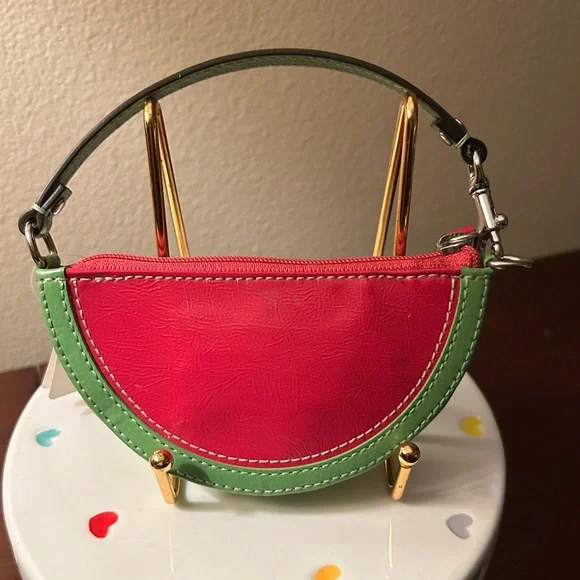 Coach Watermelon Slice Coin Purse NWT - Picture 2 of 6